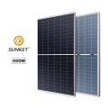 Panel solar mono 550W para sistema de energía doméstico