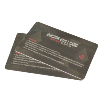 RFID blocking banking card protector 13.56MHz blocking card