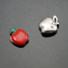 Various apple floating charms for lockets