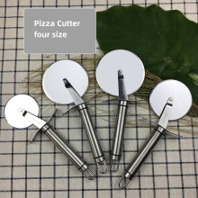 Stainless Steel 430 Single Wheel Pizza Knife for Cheese and Baking