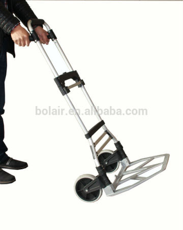 New Aluminum Folding hand trolley 300bls/moving foldable hand trolley