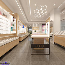 Custom Optical Store Displays Eyewear Cabinets