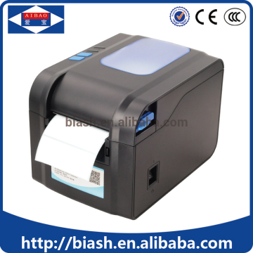 80mm thermal barcode lable print machine/barcode label printer