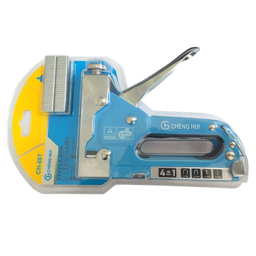 4-in-1 blue alloy nail gun