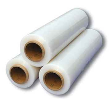 hand stretch film, extended core stretch film, machine stretch film rolls