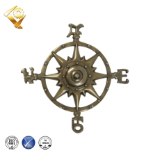 iron steel aluminium brass compass rose