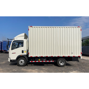 Sinotruck 20ft Cargo Container Delivery Truck Specialized for Chocolate Transport