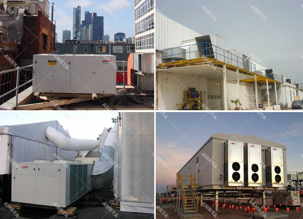 45kW Vertical type rooftop packaged unit