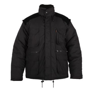 Zwart Winter Bodywamer jack