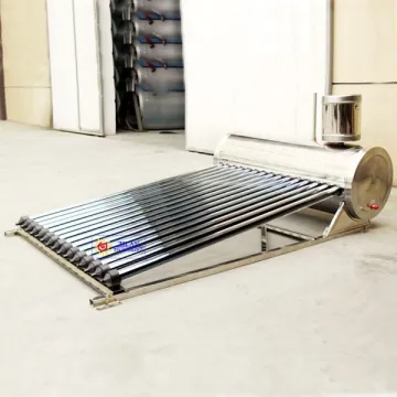 Pressurized solar water heating geyser