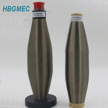 Basalt fiber twisted yarn