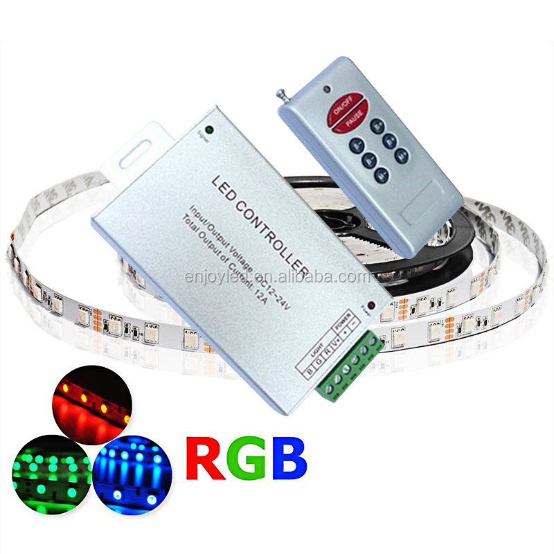 Aluminum shell Short 8 Keys RGB RF controller