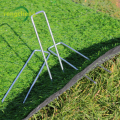 Mata chwastowa stalowa szpilki fałszywe kółka naprawiająca trawy