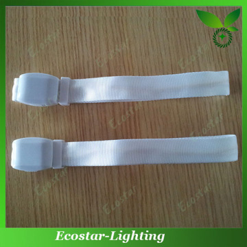 Cheap Customized LED Fabric Wristbands with Remote Controller