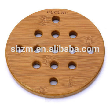 Wholesale bamboo cup mat cup coaster