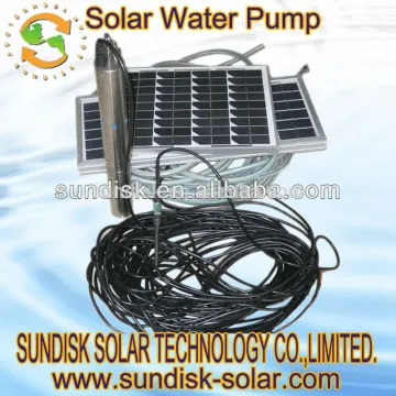 50M deep solar water pump for irrigation