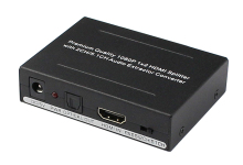 1080P HDMI splitter 1 X 2 with optical audio out