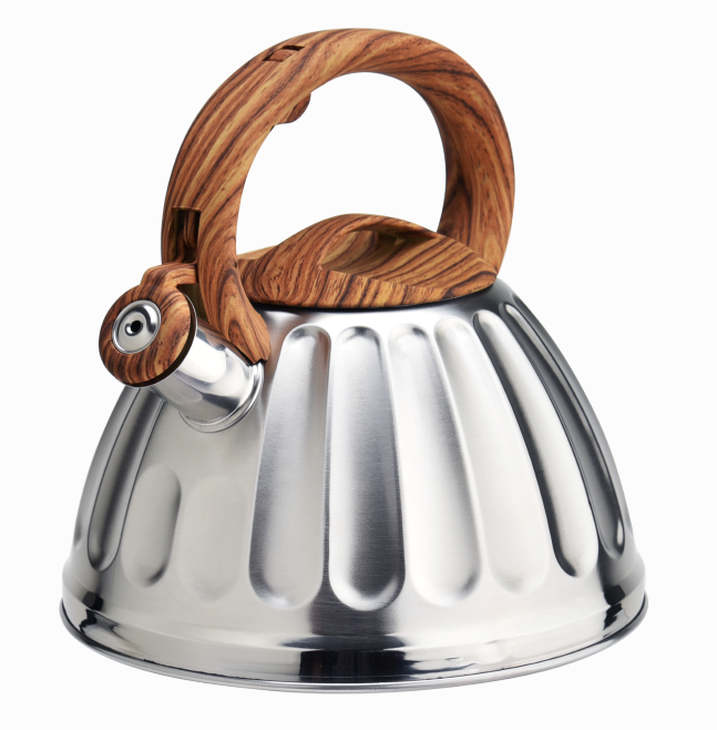 Durable Wooden Soft Touch Tea Pot