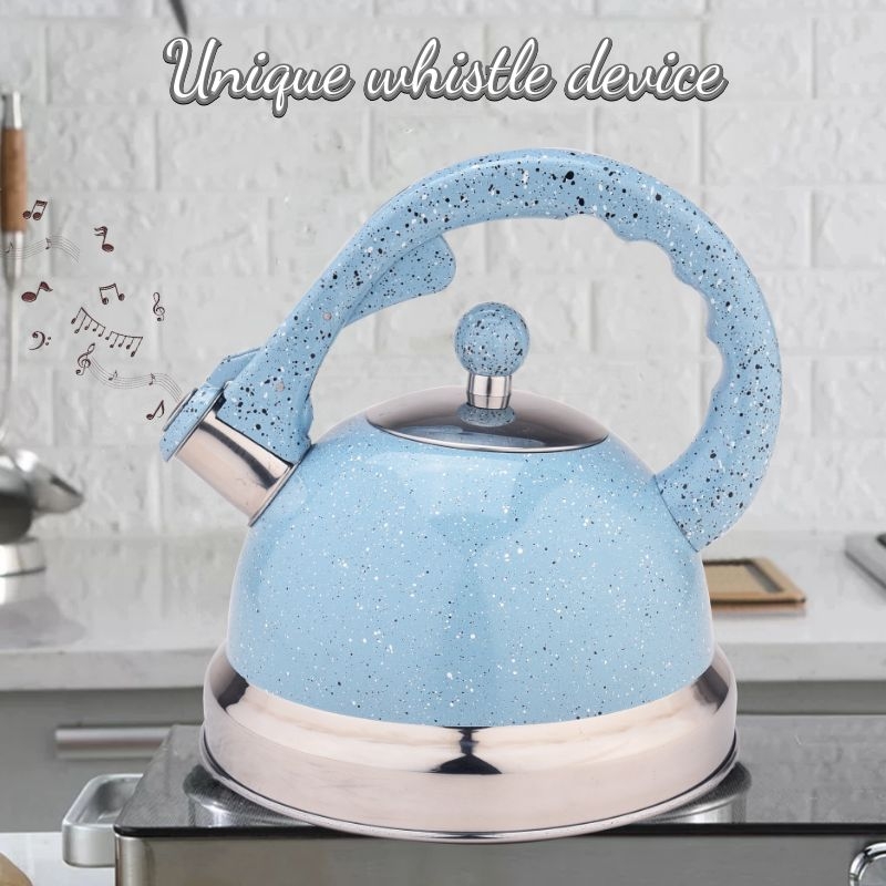 Stainless Steel Whistling Stovetop Teapot