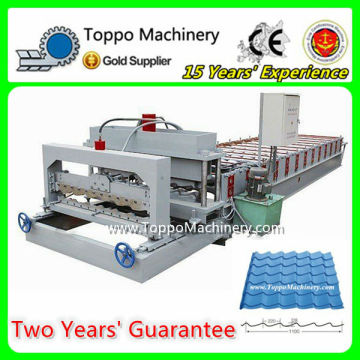 Glazed Metal Roof Tile Manufacturing Machines