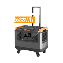 Toni 840000mAh 3000W Outdoor Power Bank - High Capacity Portable Lithium Ion Emergency Uninterruptible Solar Panel Power Supply