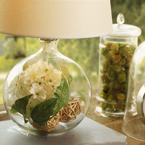 LEDER Clear Glass Table Lamps
