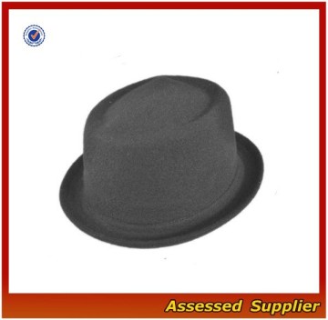 XJ0777/Short brim fedora felt hat / men's fedora felt hat