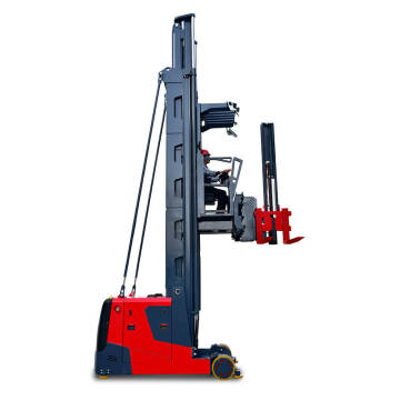 1600 kg Man-up 3 Way Reach Truck for Narrow Aisle