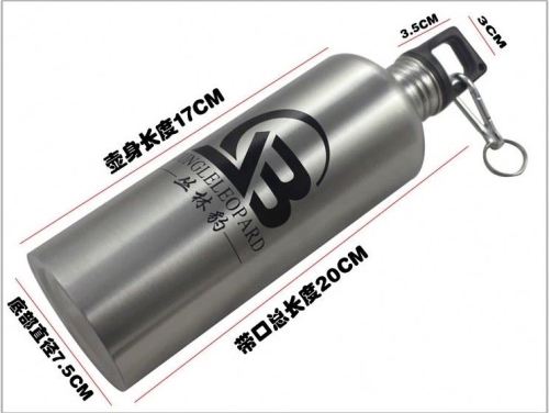 2015 Most popular metal bottle with suction nozzle