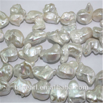 Most World White Large Size Irregular Freshwater Pearls