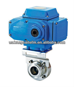 motorised butterfly valves for food grade