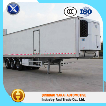 Heat Insulation High Quality semi-refrigerated refrigerator semi truck trailers