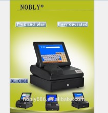 Customized pos system cheap electronic billing machine for hotels with printer