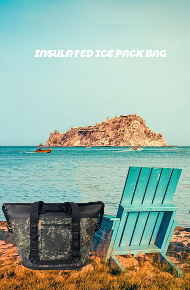 beach outdoor camping outdoor hard table top Cup Holders cold insulated soft Foldable eva shoulder Cooler bag