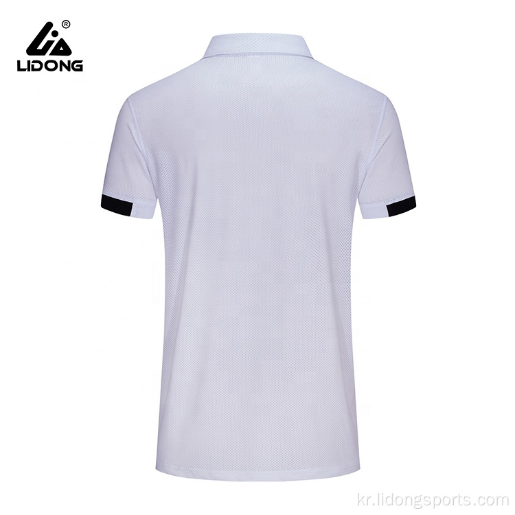 전문적인 흰색 사용자 정의 체육관 빈 의류 티셔츠