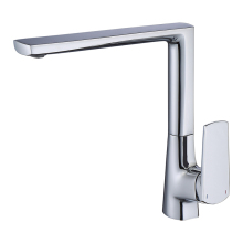 Single Level Handle Kitchen Mixer Square Design