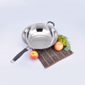 Dapur Ramah Lingkungan Pegangan Panjang Panci Stainless Steel