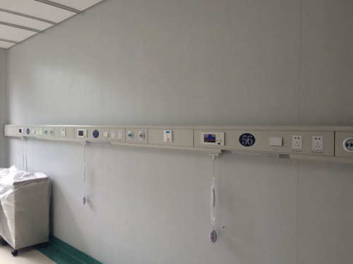 Unidad principal de la cama del paciente utilizada en la sala del hospital