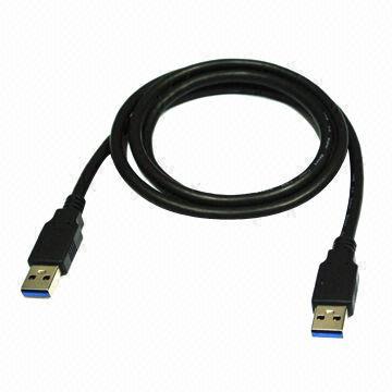 USB3.0 Cable AM-AM with 5Gbps Speed, Customized Lengths are Accepted