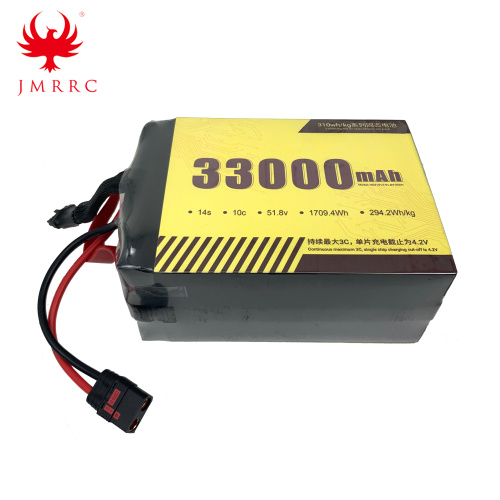 14S 33000mAh 10C 51.8V Solid-state lipo Battery