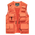 Customized Mens Utility Vest Jacket with Sleeves