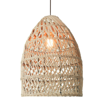 Handmade Rattan Boho Pendant Lights for Trendy Bars and Restaurants