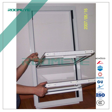 ROOMEYE double glazing aluminum double hung window, top hung window, hung window