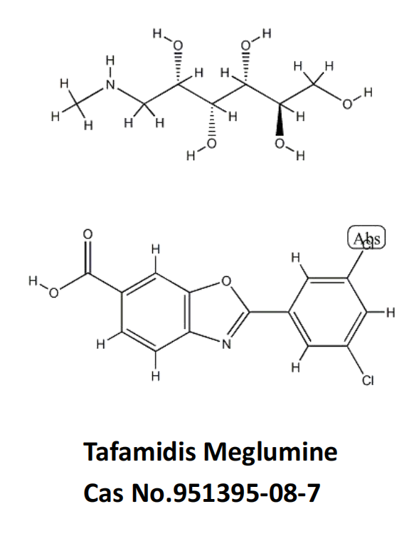CAS No.951395-08-7 Tafamidis Meglumine API