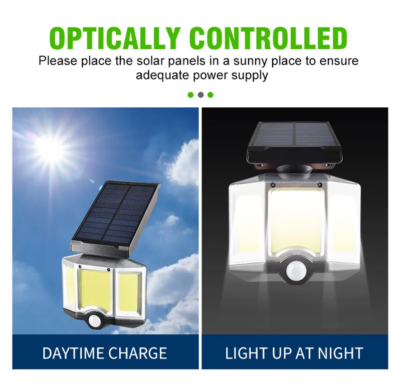 Induction Wall Lamp with ABS Body for Solar Lighting