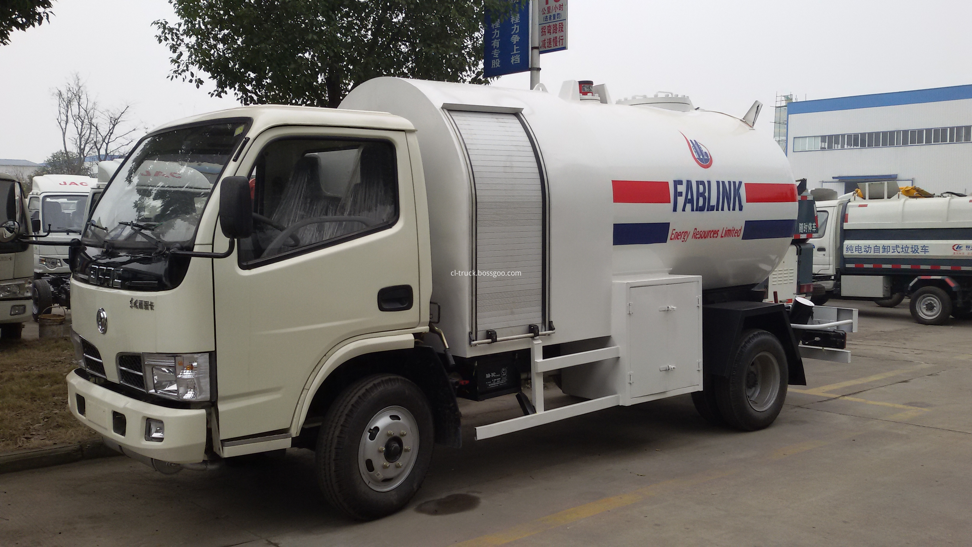 LPG Gas Tank Truck