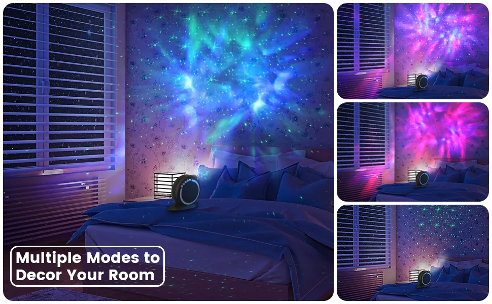 Tuya WiFi Smart Star Projector Galaxy for Holiday Party APP Control Smart Home Nebula Projector Works for Google Home Alexa