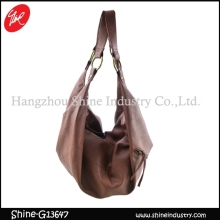 cheap hobo bag/soft shoulder bag/pu ladies handbag