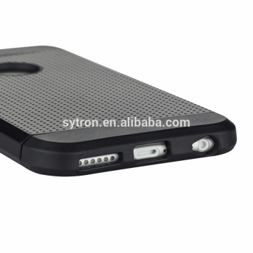 MOQ 100PCS Hard Pc+tpu Hybrid Combo Phone Back Cover Case For Iphone 6