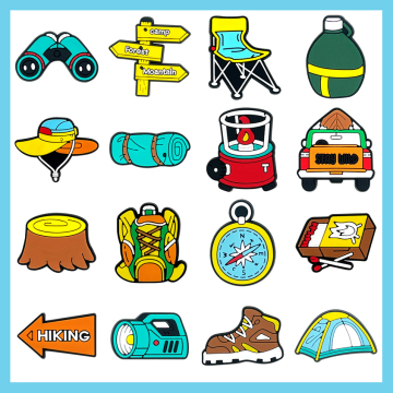 Transparent PVC Clogs Charms - Unisex Adult Shoe Accessories